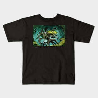 The Reaper King MTG homage illustration by Michael Mettlen Art Kids T-Shirt